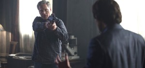 Beauty and the Beast -- "Sins of the Fathers" -- Image Number: BB312a_0093.jpg -- Pictured (L-R): Ted Whittall as Reynolds and Jason Gedrick as Liam -- Photo: Christos Kalohoridis/The CW -- ÃÂ© 2015 The CW Network, LLC. All rights reserved.