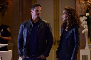 Beauty and the Beast -- "Down for the Count" -- Image Number: BB403a_0322.jpg -- Pictured (L-R): Jay Ryan as Vincent and Nina Lisandrello as Tess -- Photo: Ben Mark Holzberg/The CW -- ÃÂ© 2016 The CW Network. All Rights Reserved.